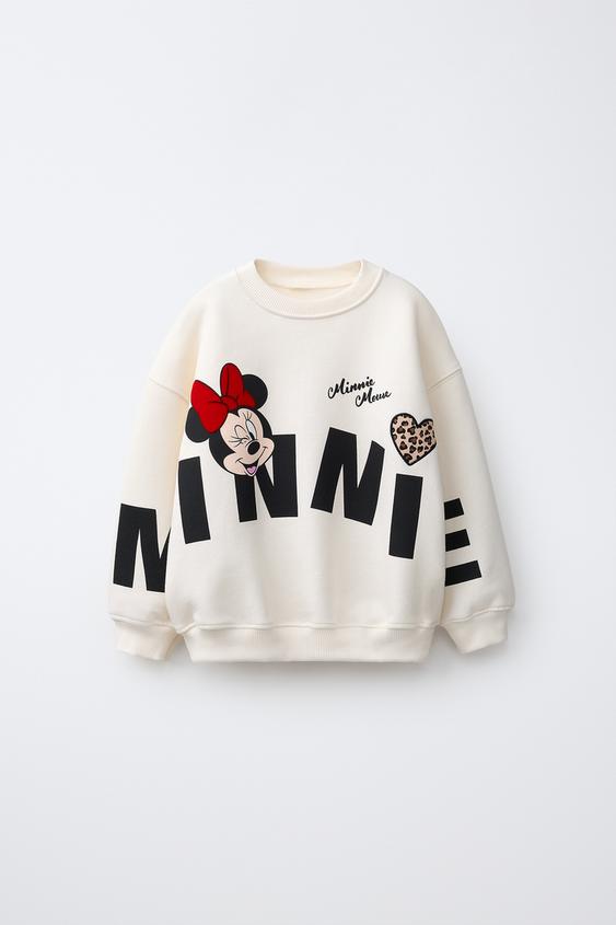 MINNIE MOUSE © DISNEY SWEATSHIRT - Ecru by Zara - Image 0