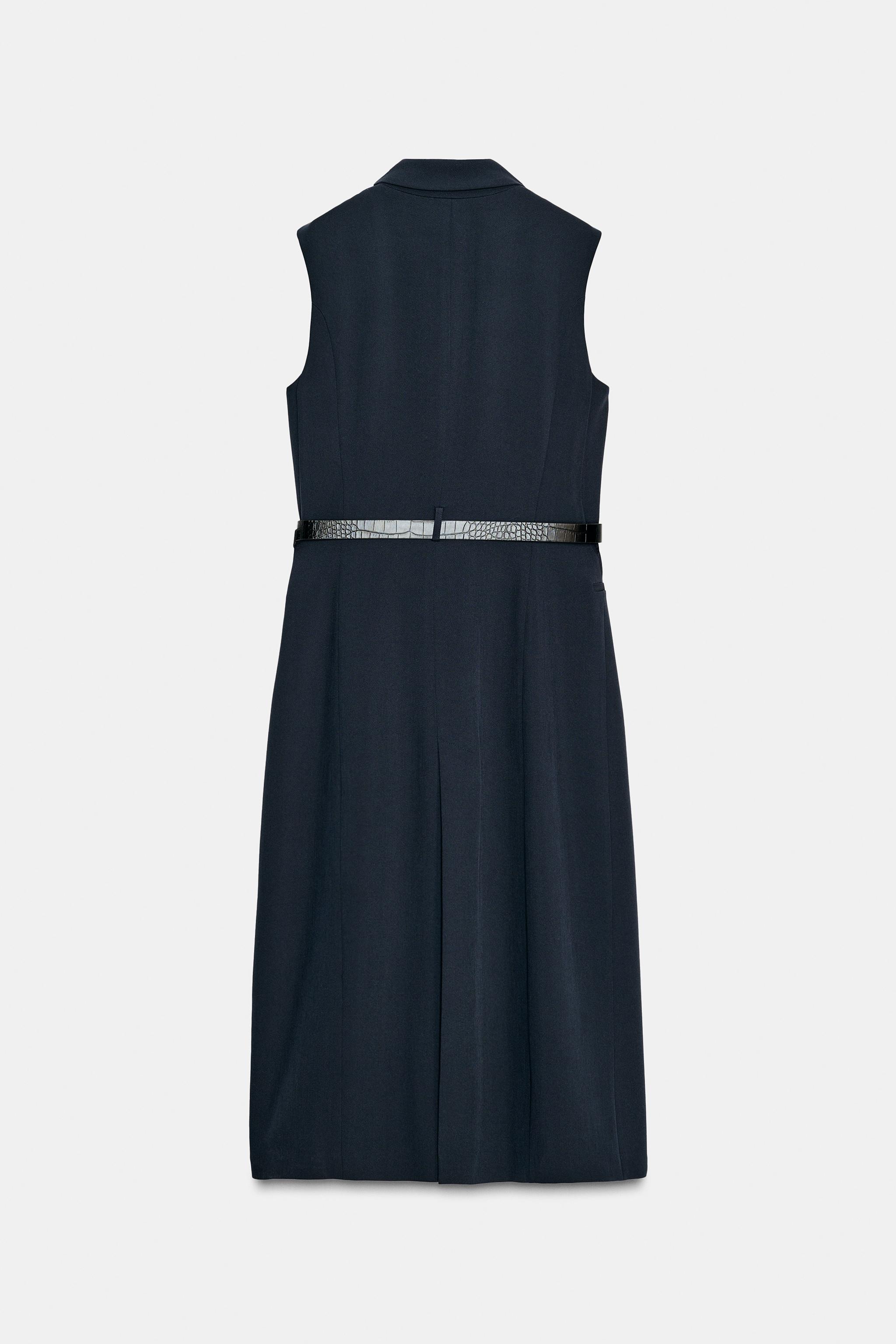 BELTED LONG VEST