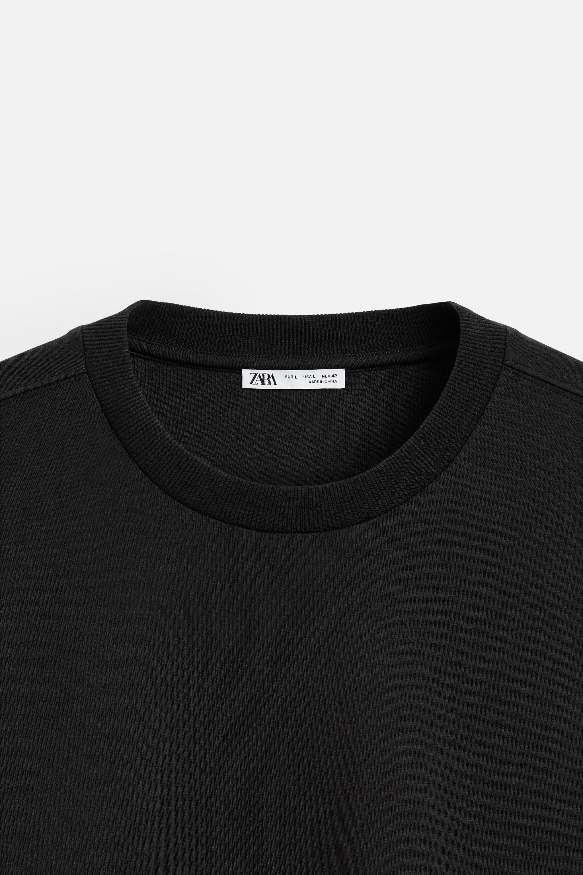 SOFT PATCH SWEATSHIRT - Black | ZARA United States