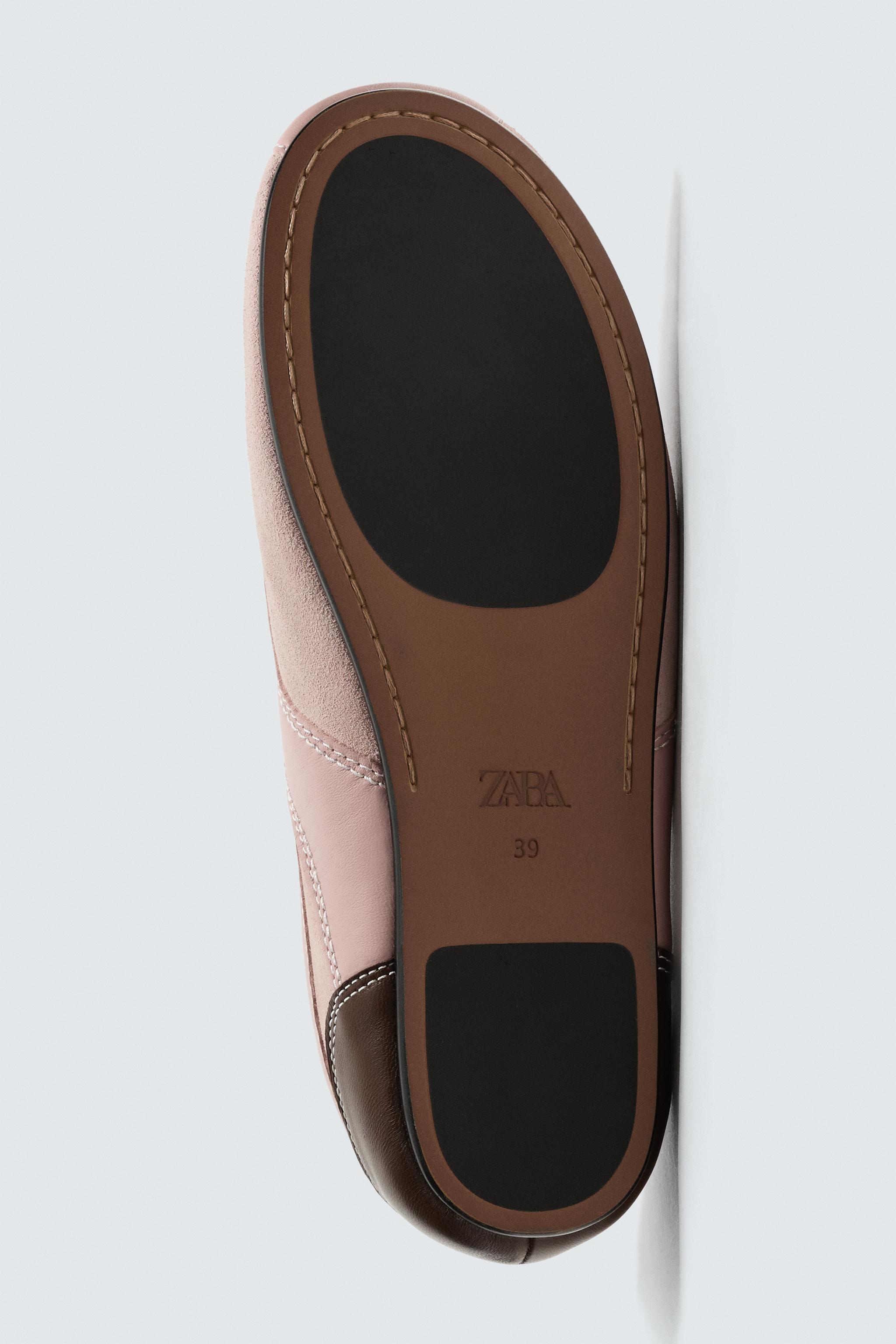 タグ付き新品 ZARAのレザーシューズ×HARRY LAMBERT 41サイズ ZARA】レザーハイヒールシューズ Harry Lambert x Disney (ZARA