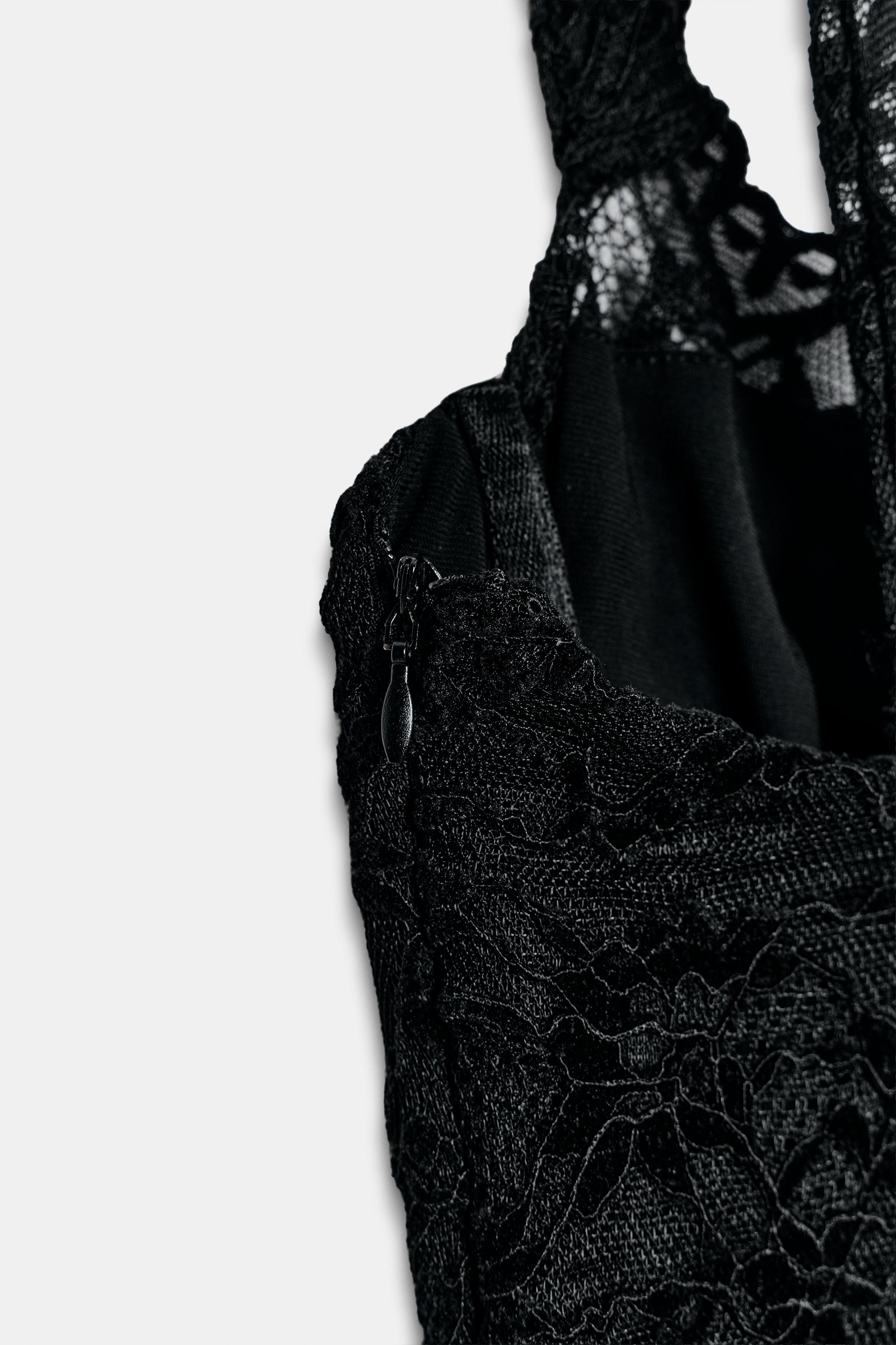 LACE MIDI DRESS