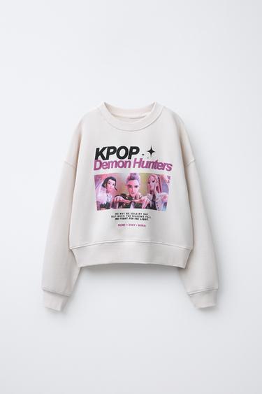 MOLETOM ESTAMPADO KPOP DEMON HUNTERS™ NETFLIX © - Cru da Zara