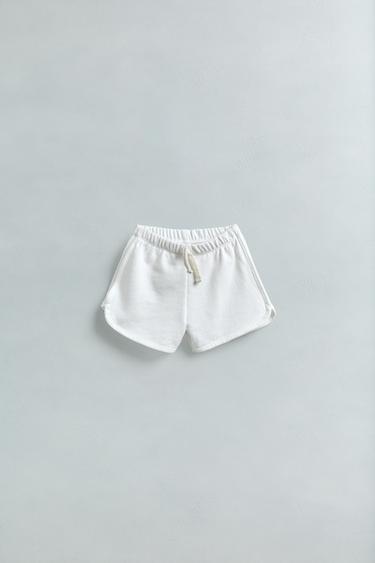 PLAIN BERMUDA SHORTS - White by Zara
