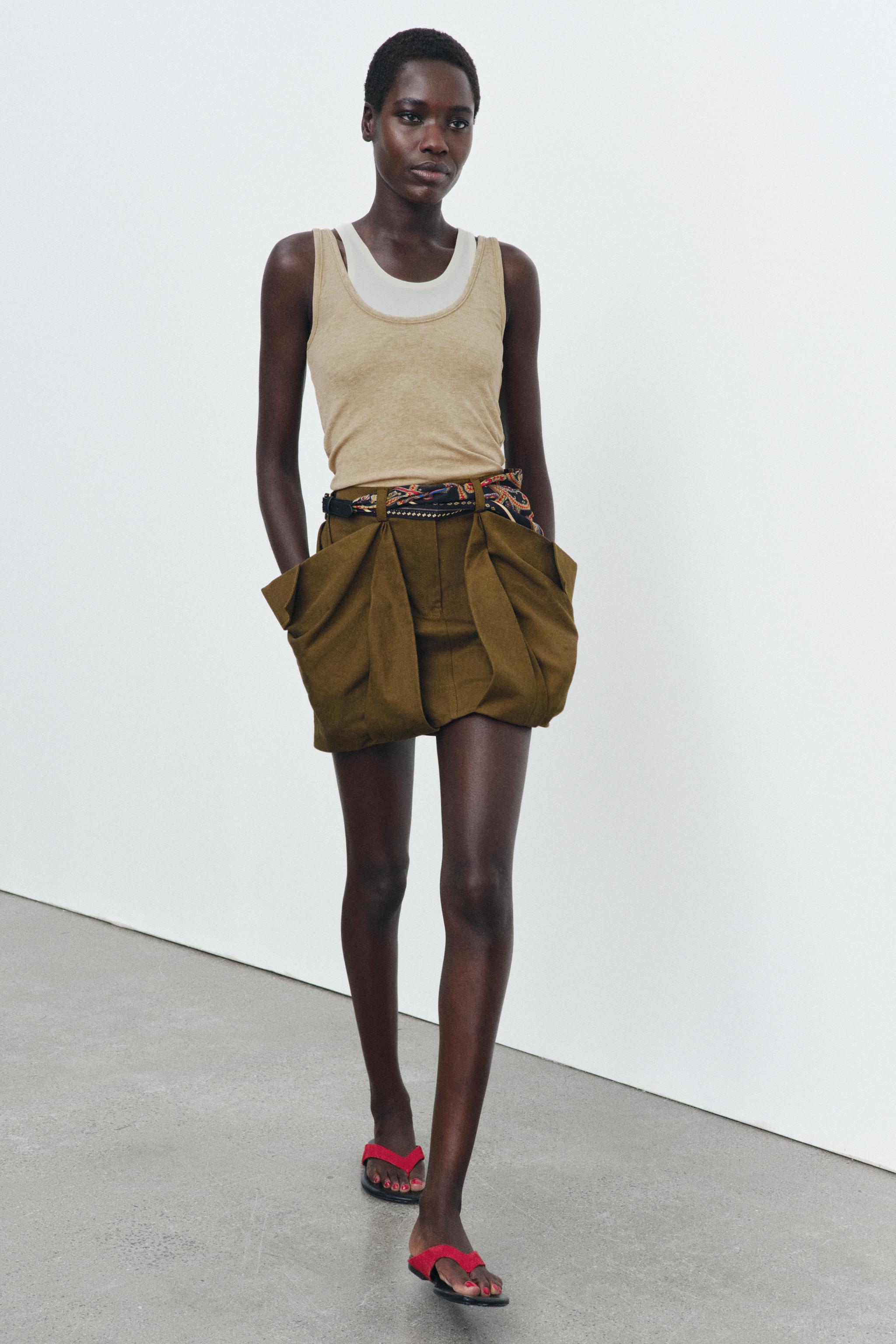 DOUBLE-LAYER STRAPPY TOP