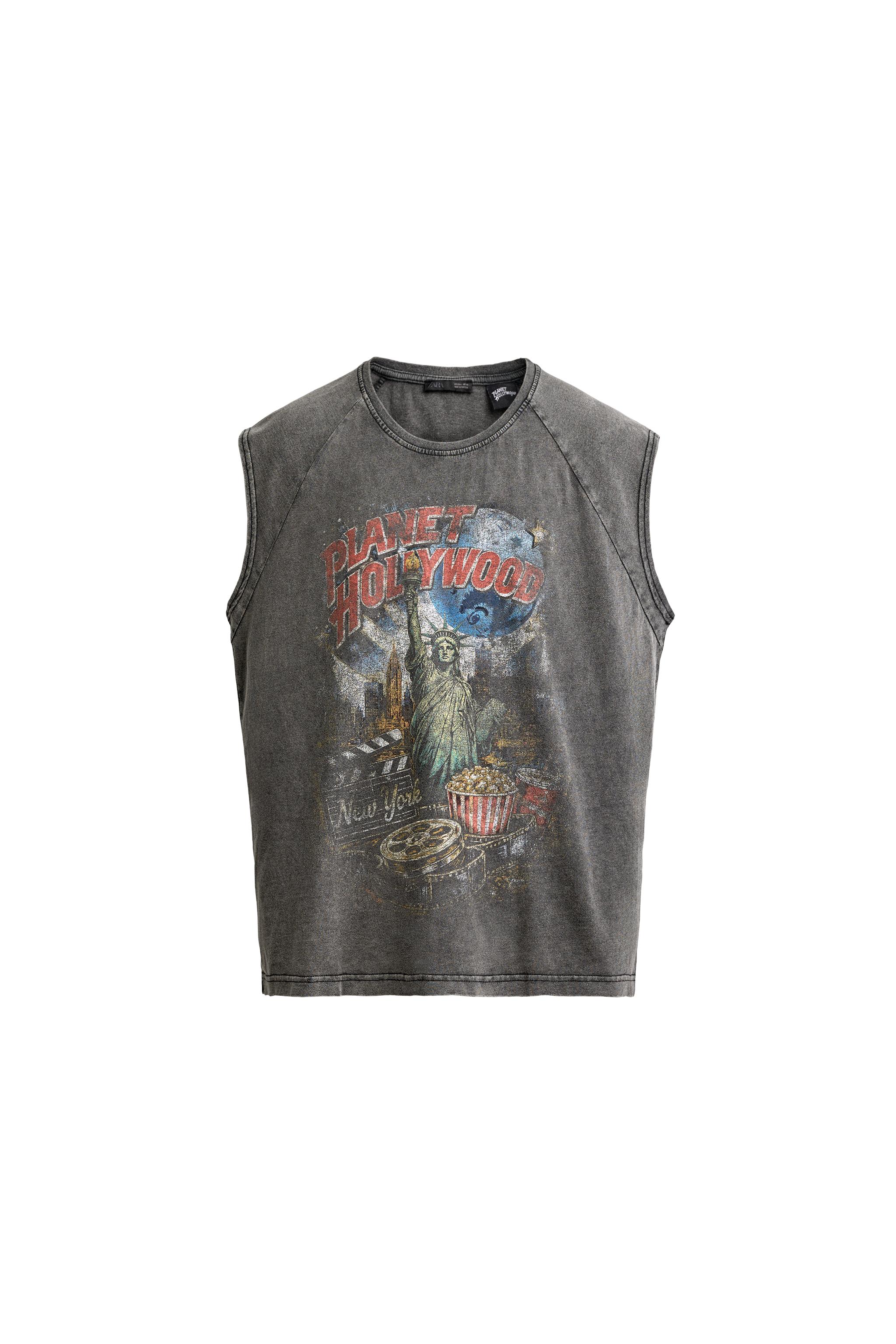 CAMISETA TANK ESTAMPADO PLANET HOLLYWOOD®