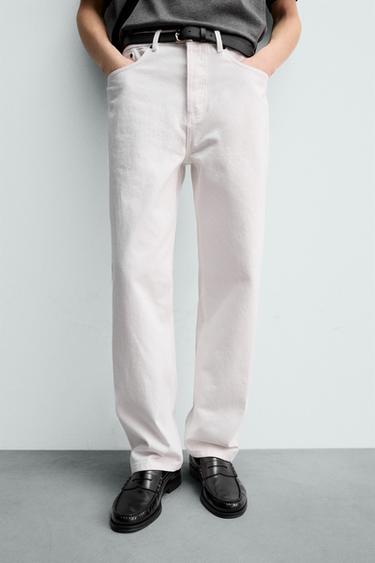 ORIGINS STRAIGHT ANKLE FIT JEANS - White by Zara - Image 5