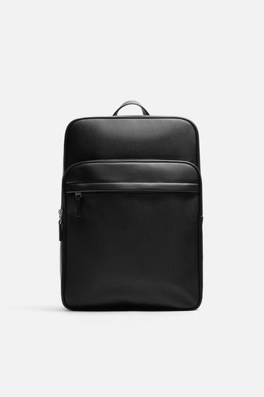 MOCHILA TEXTURA - Preto da Zara