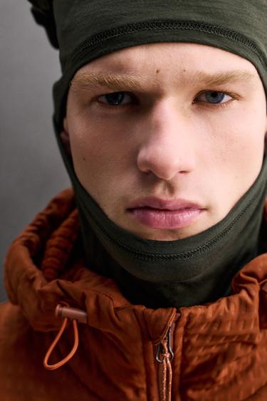 Zara WOOL BLEND BALACLAVA - Green - Image 0