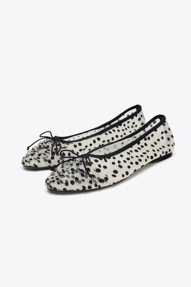 MESH BALLERINA WITH BOW - Multicoloured by Zara - Image 2