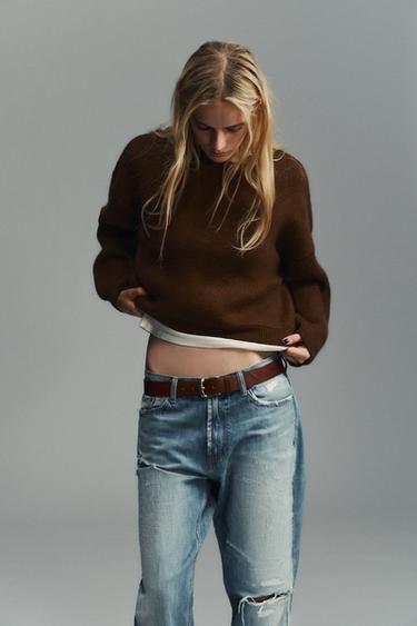 ΠΛΕΚΤΗ ΙΣΙΑ ΜΠΛΟΥΖΑ - Καφέ του Zara