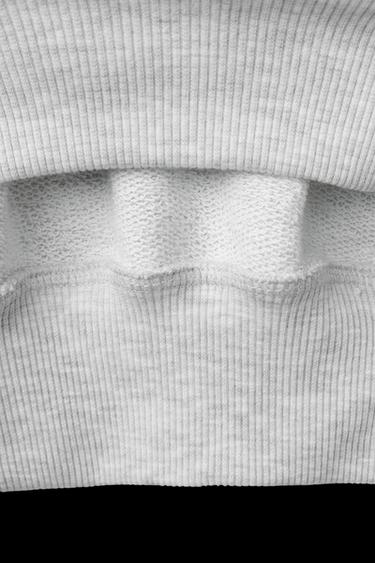 BILLARDKUGEL-KAPUZENSWEATSHIRT - Grau meliert von Zara