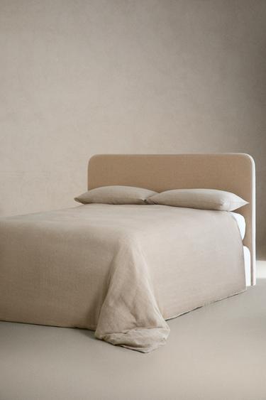 HOUSSE DE COUETTE LIN - Beige clair de Zara - Image 1
