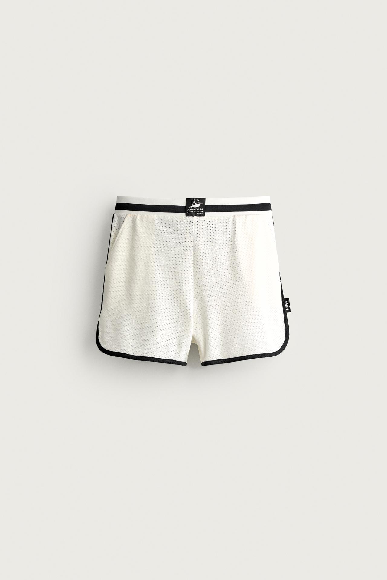 FRANCE 98 FIFA WORLD CUP™ FIFA CLASSICS CONTRAST SHORTS — White
