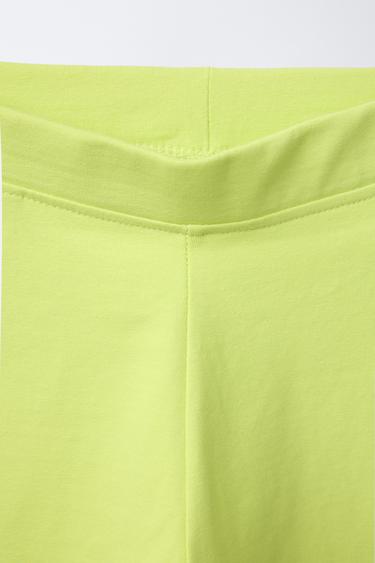 LEGGING CYCLISTE UNI - Citron vert de Zara - Image 2