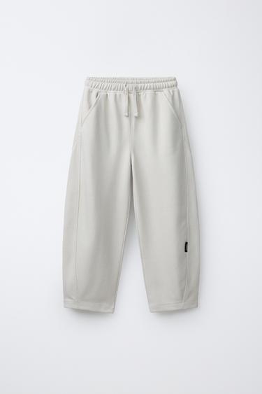 CONJUNTO SUDADERA Y JOGGER INTERLOCK - Hielo de Zara