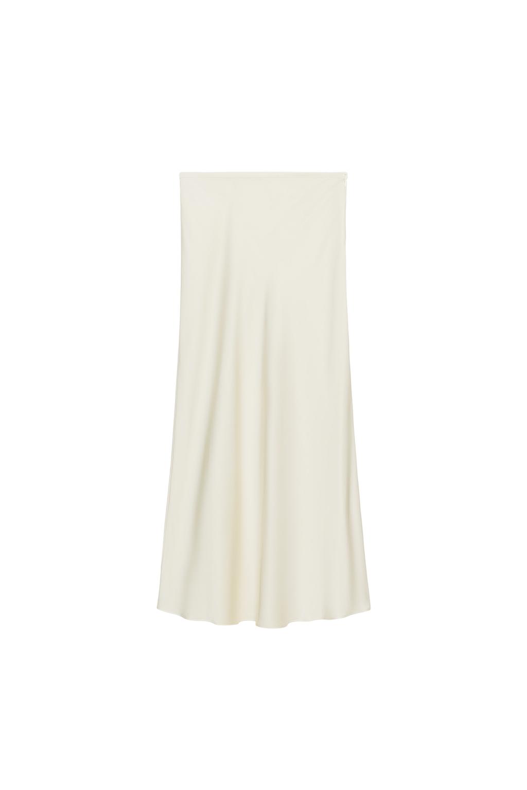 ZW COLLECTION SATIN SKIRT
