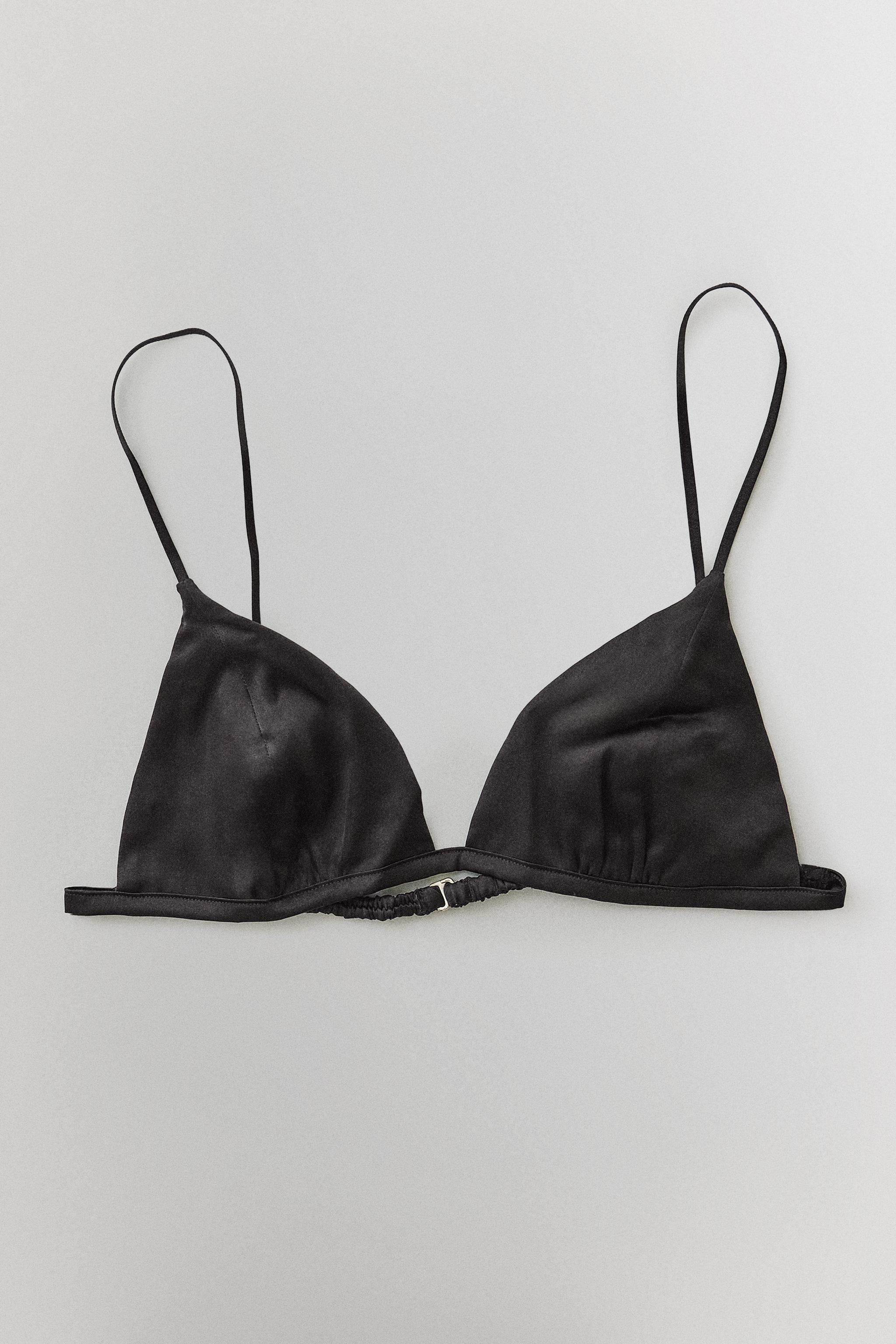 SOUTIEN-GORGE TRIANGLE SOIE MURIER