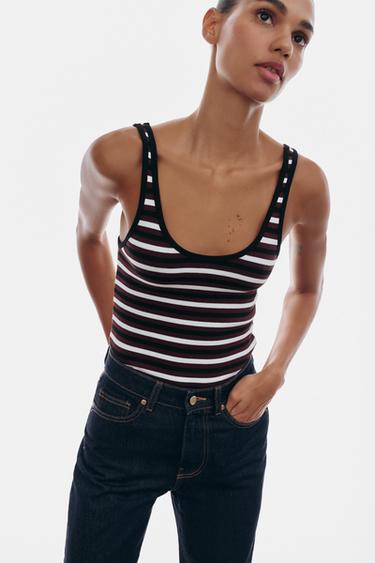 JEAN Z1975 DROIT TAILLE HAUTE LONGUEUR LONGUE - Bleu de Zara - Image 1