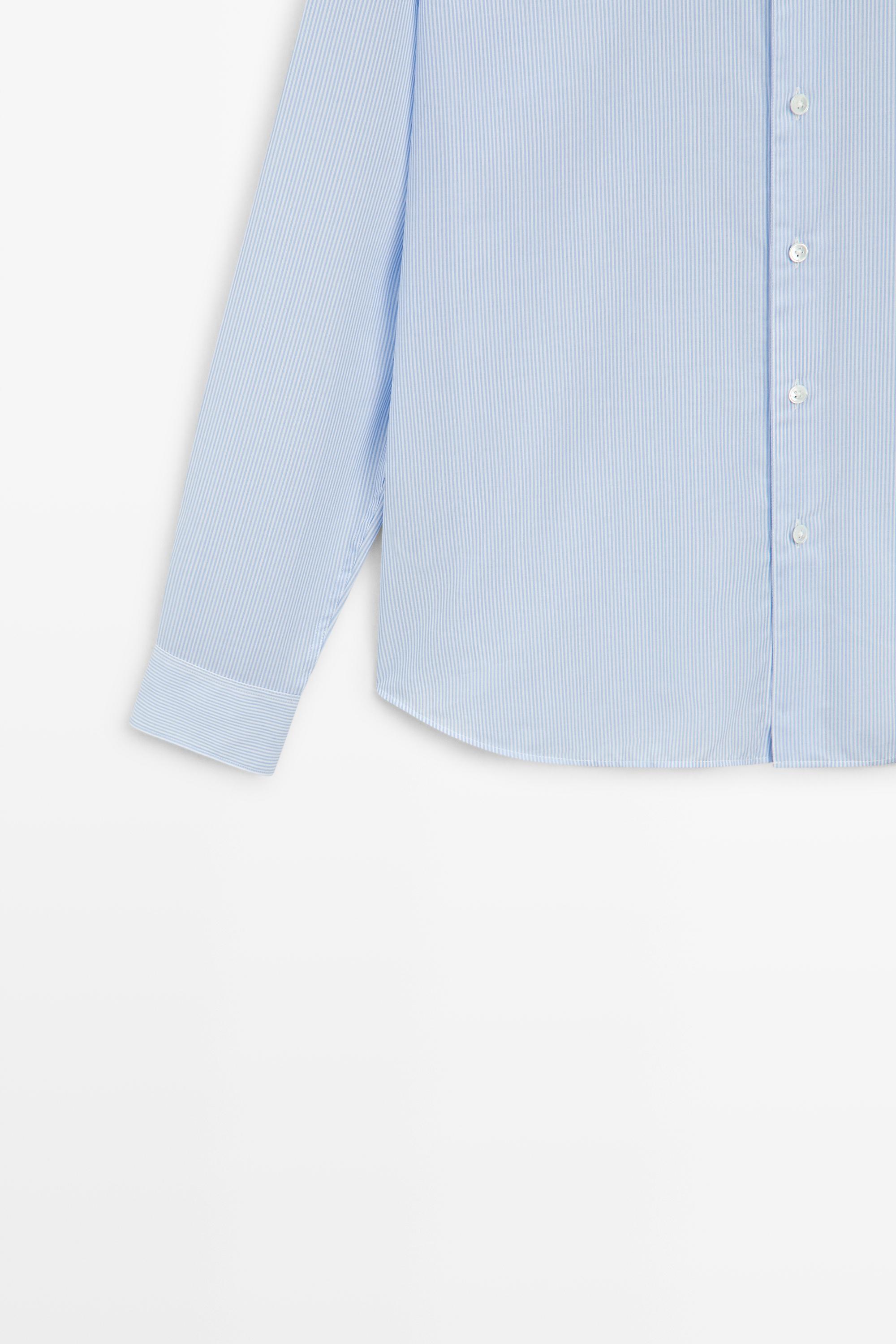 Striped regular fit shirt