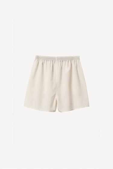 STRIPED BOXERS WILLY CHAVARRIA X ZARA - Ecru by Zara - Image 1