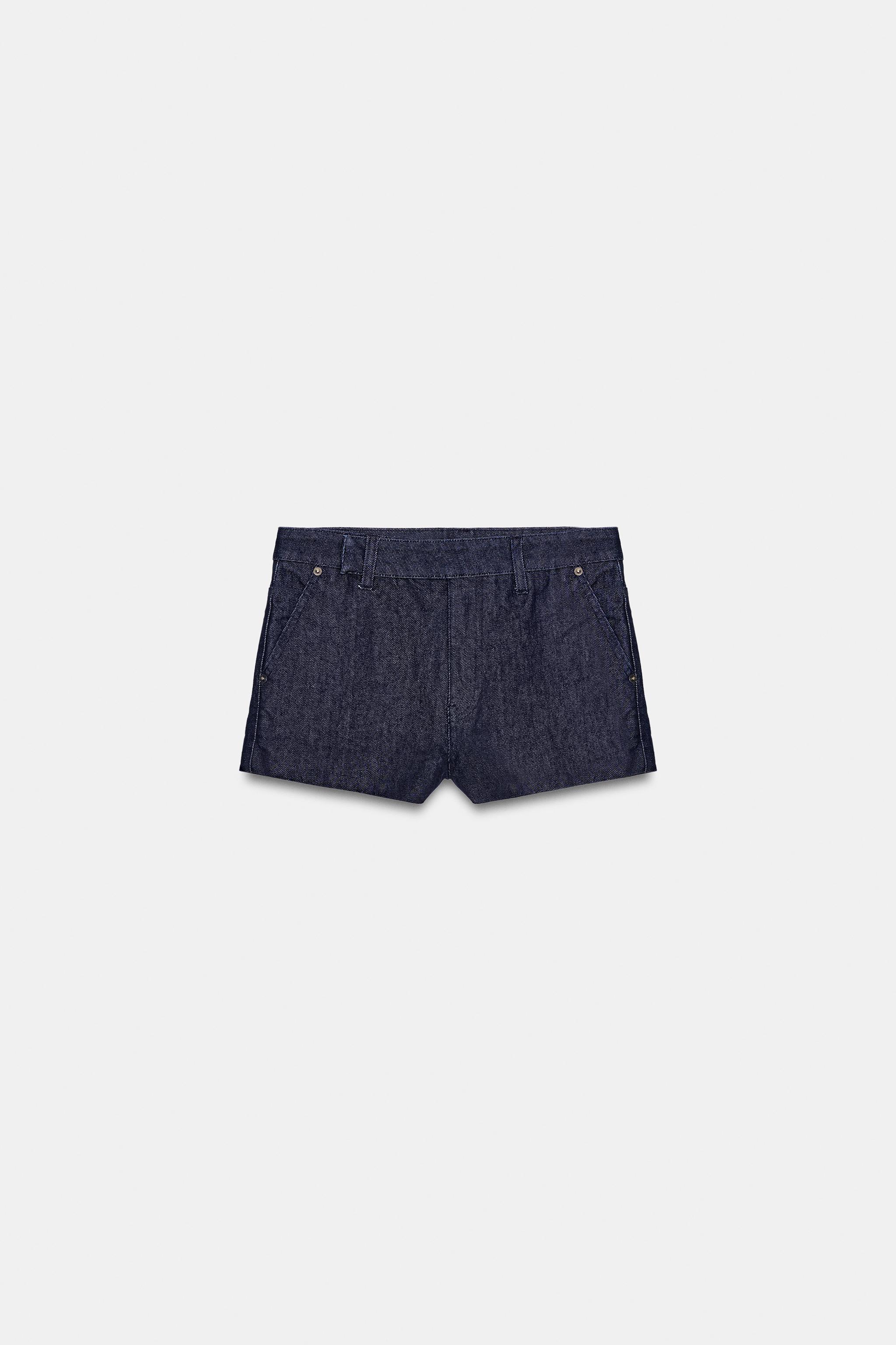SHORT EN DENIM TRF TAILLE NORMALE