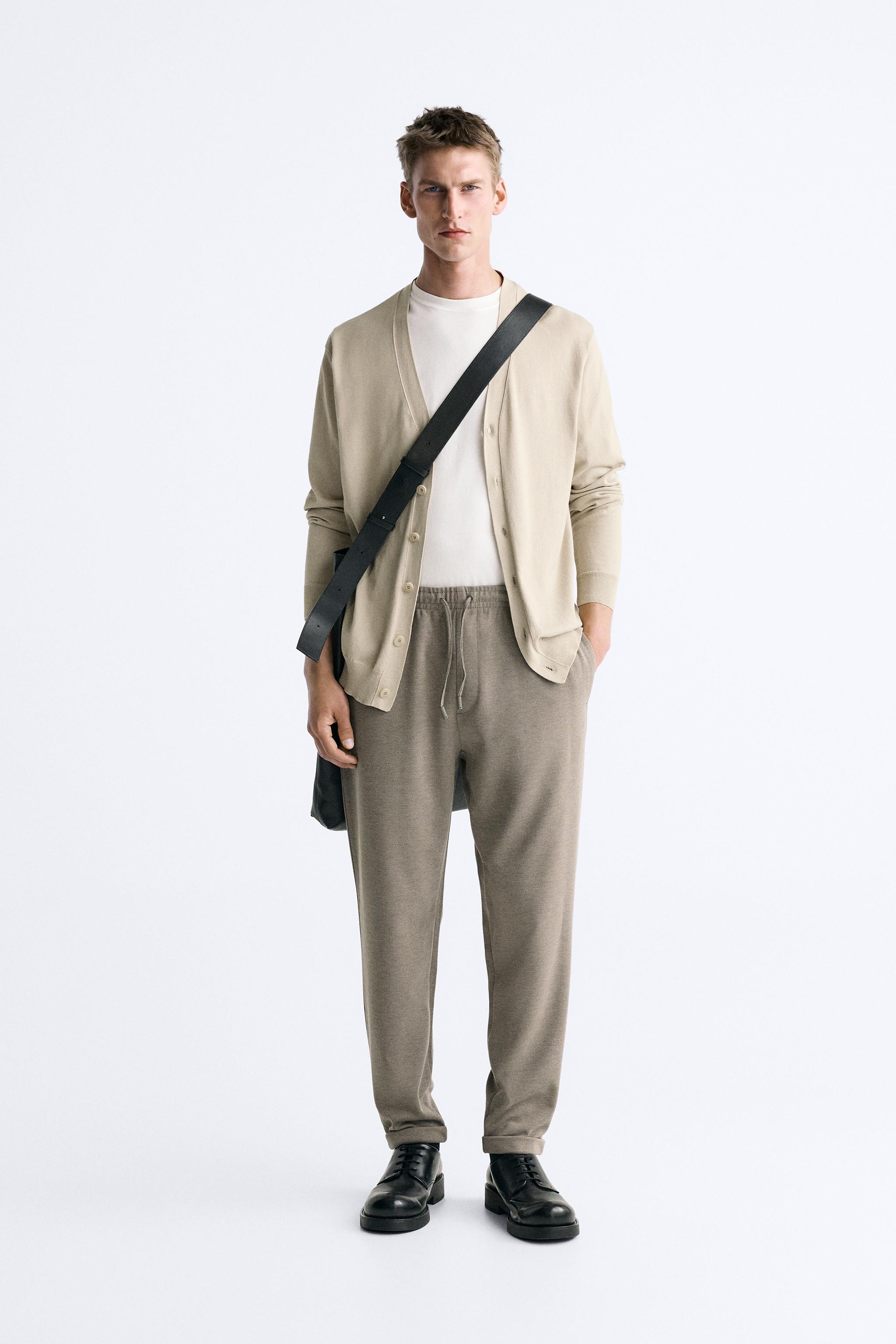 Zara jogger 2025 waist trousers