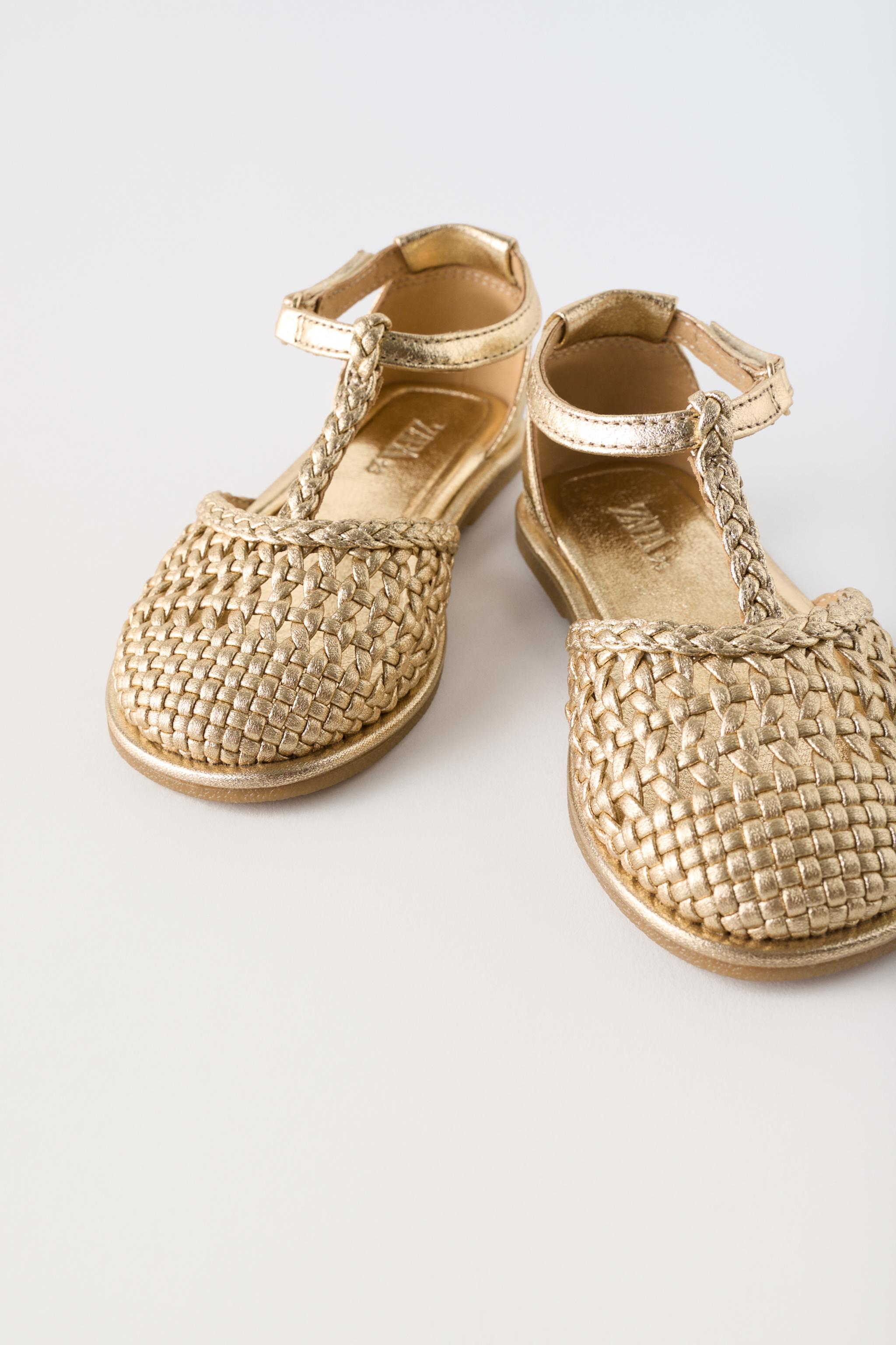 Woven best sale caged sandals