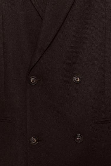 FLANNEL TAILCOAT BLAZER SOSHIOTSUKI X ZARA - Brown by Zara - Image 6