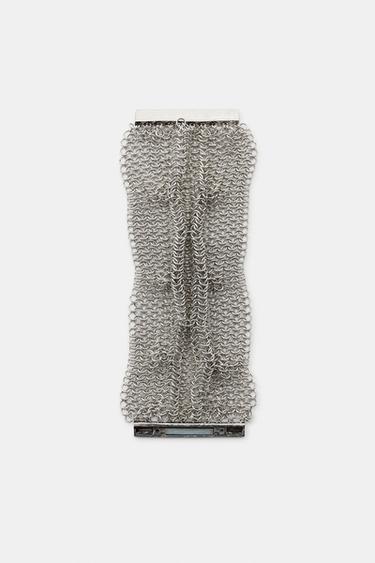 WIDE METAL BRACELET - Silver by Zara - Image 3