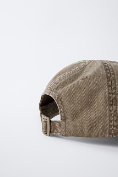 FADED-EFFECT CAP - Brown by Zara - Image 2