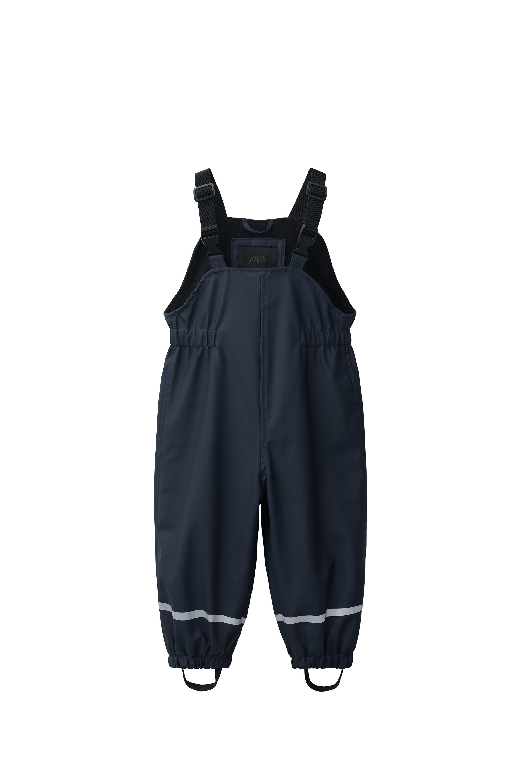 耐水加工ラバーフィニッシュオーバーオール - ネイビーブルー | ZARA