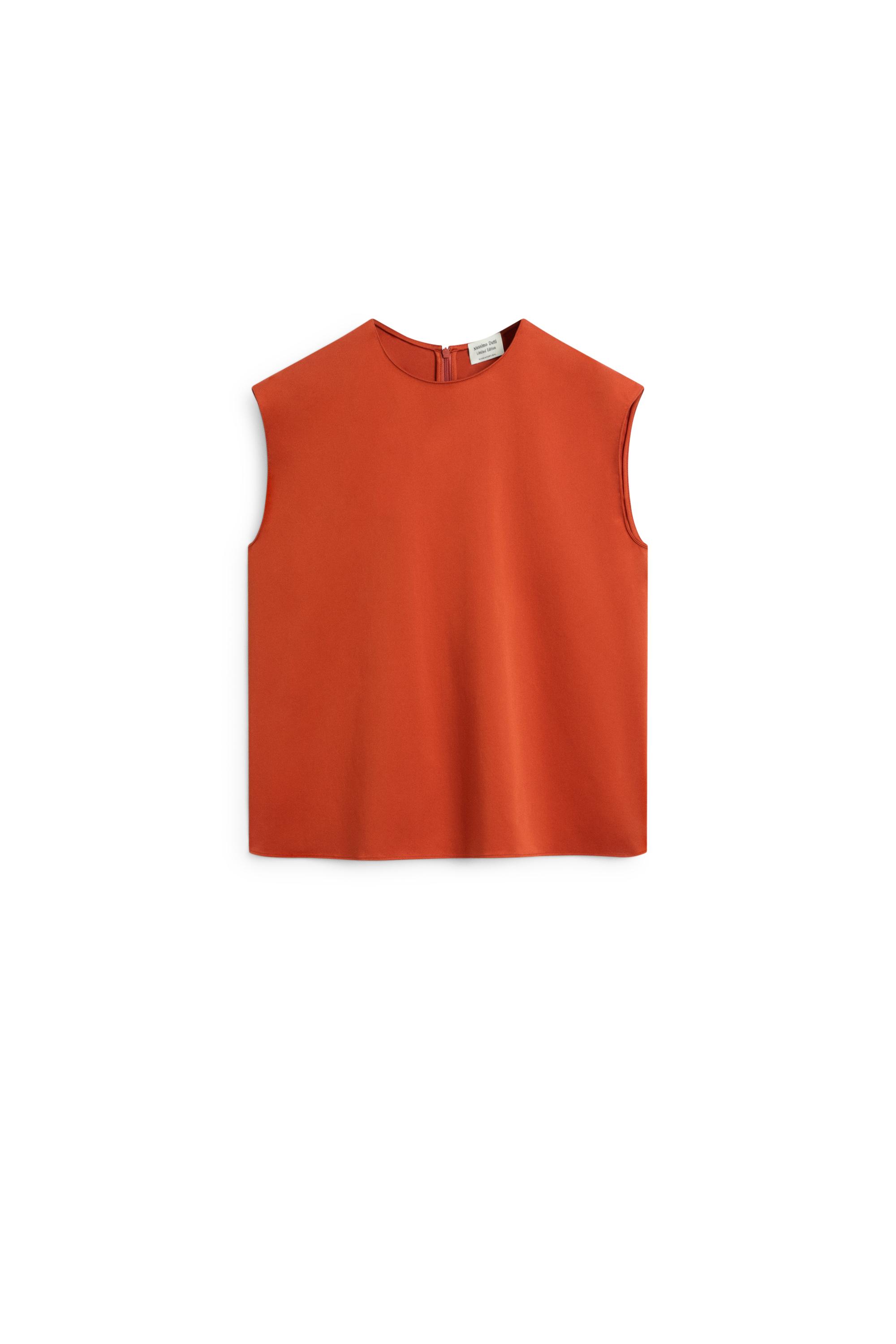 Cotton blend poplin top - LIMITED EDITION