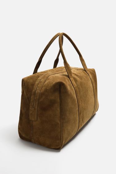 LIMITED EDITION LEATHER HANDBAG - Brown by Zara - Image 1