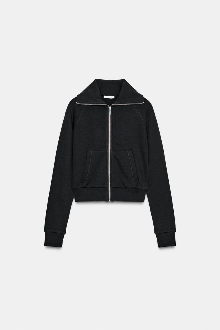 Chaqueta felpa cremallera