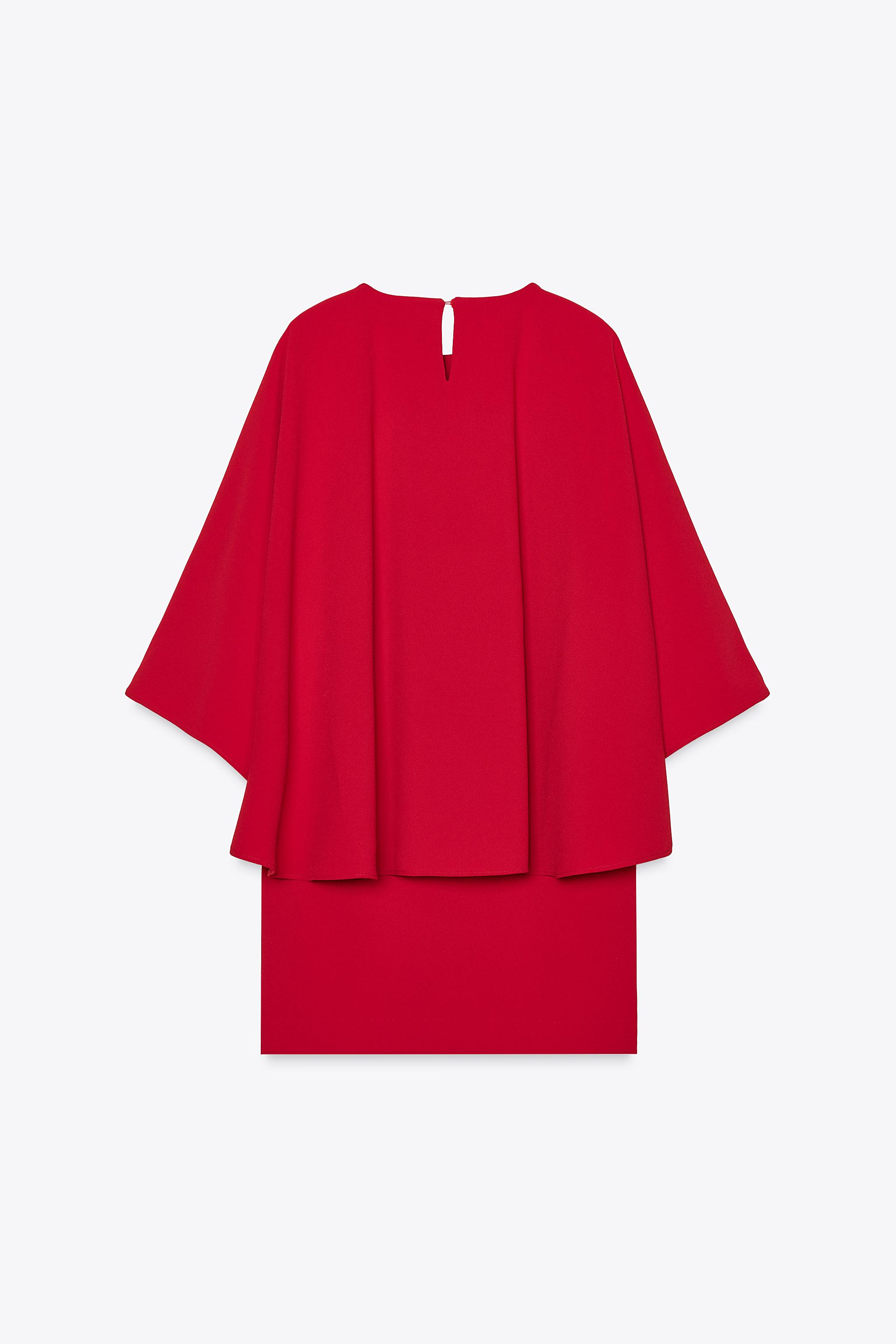 ZW COLLECTION SHORT CAPE DRESS
