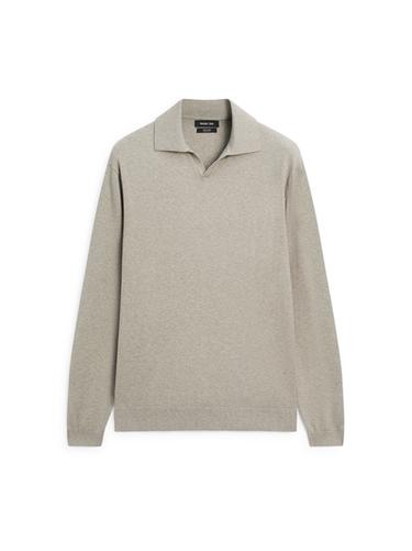 Jersey polo punto algodón - salmon/oscuro de Zara