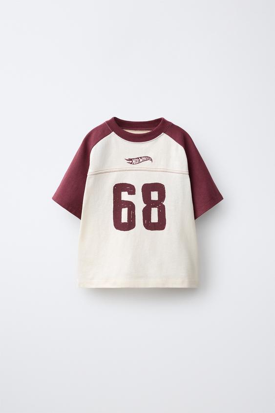 HOT WHEELS MATTEL © PRINT T-SHIRT - Burgundy by Zara - Image 0