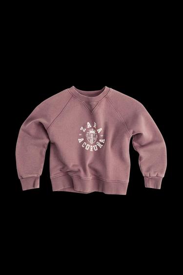 1/2-6 YEARS/ VARSITY 50TH ANNIVERSARY SWEATSHIRT - Brown by Zara - Image 0