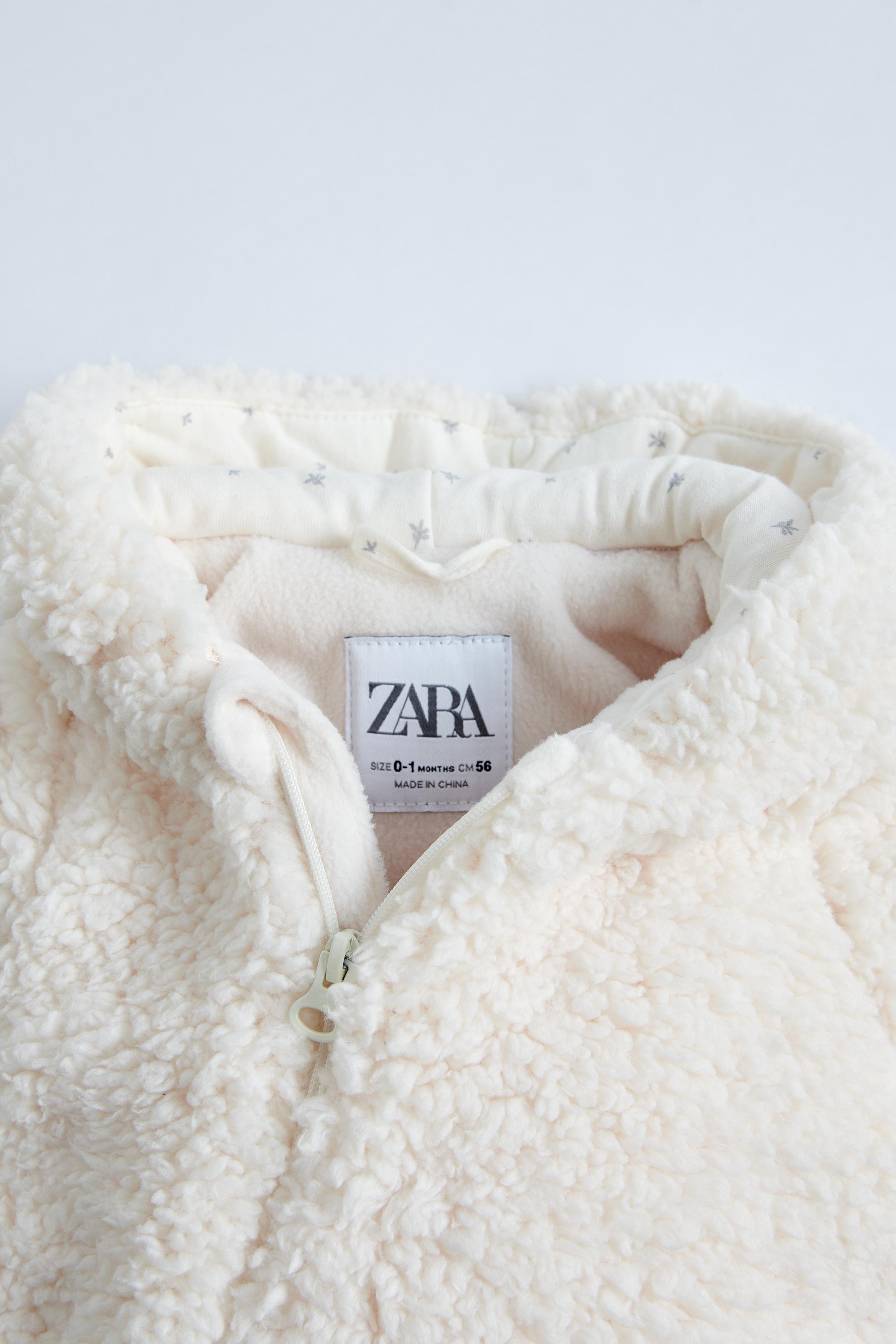 New 2024 Zara fleece Romper