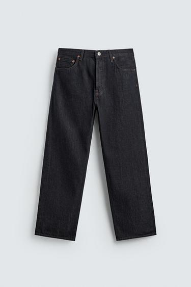 JEANS STRAIGHT FIT - Indigo de la Zara