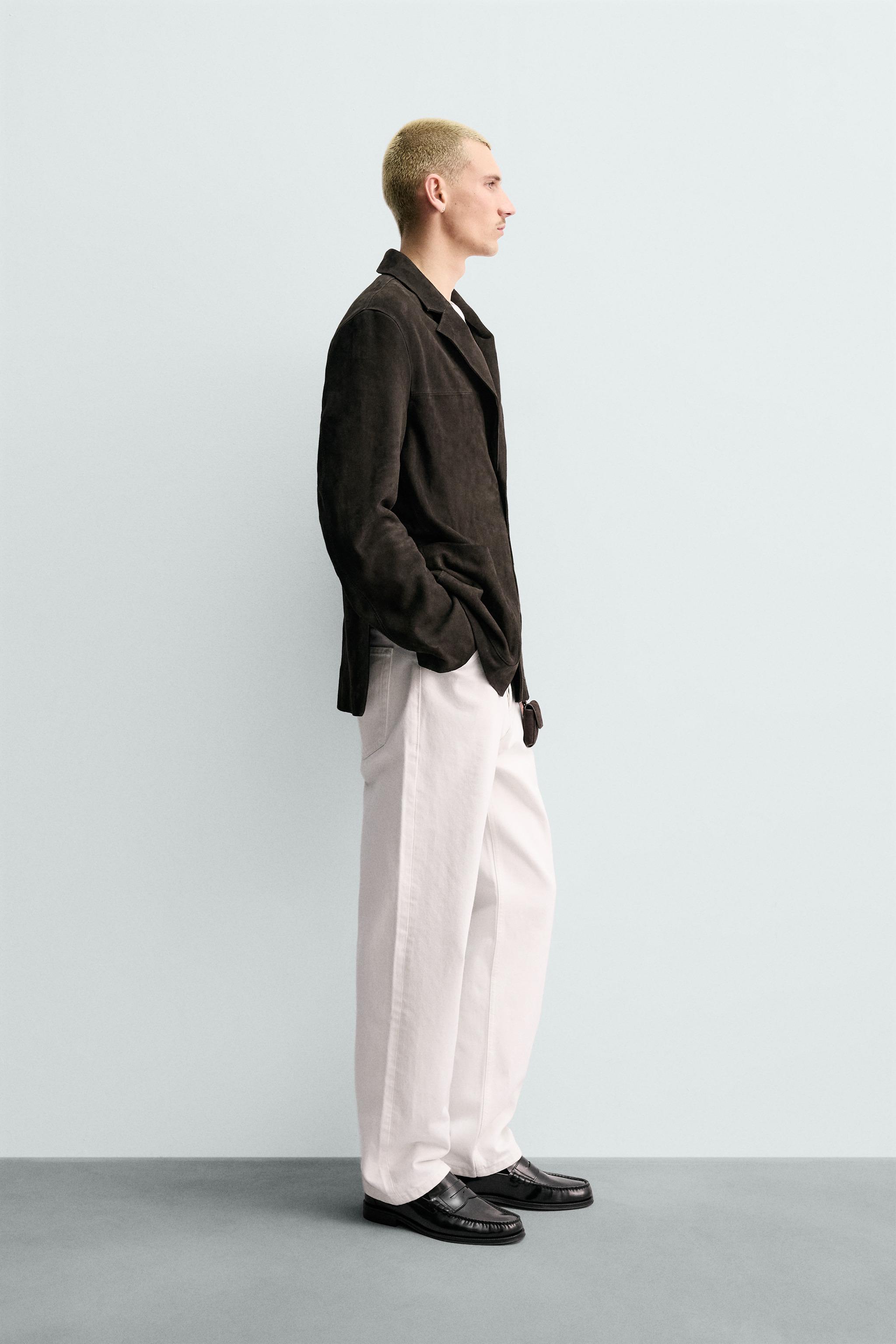 ORIGINS SUEDE LEATHER BLAZER