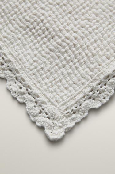 CROCHET BATH MAT — Ivory 2