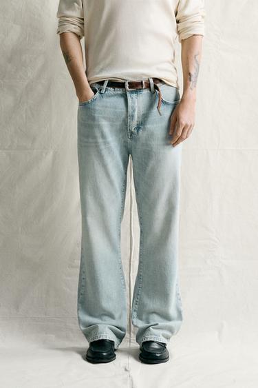 BOOTCUT FIT JEANS — Light blue 2