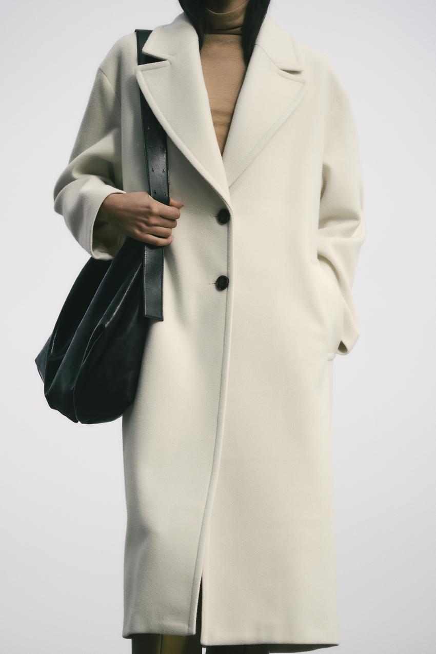 ソフトロングコート - エクリュ | ZARA Japan / 日本