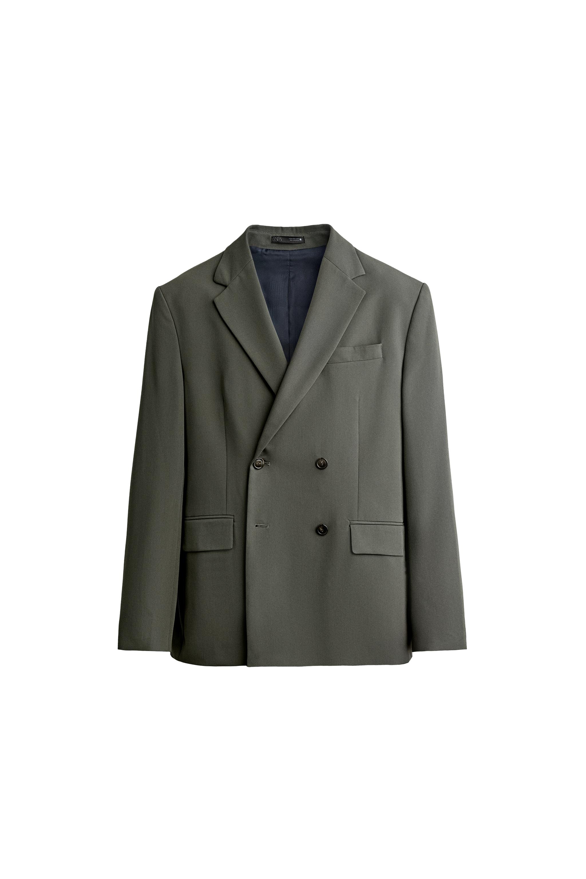 VESTE DE COSTUME CROISÉE CONFORT