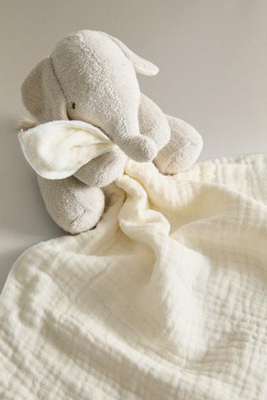 DOUDOU ENFANT ÉLÉPHANT - Gris / Beige de Zara - Image 3