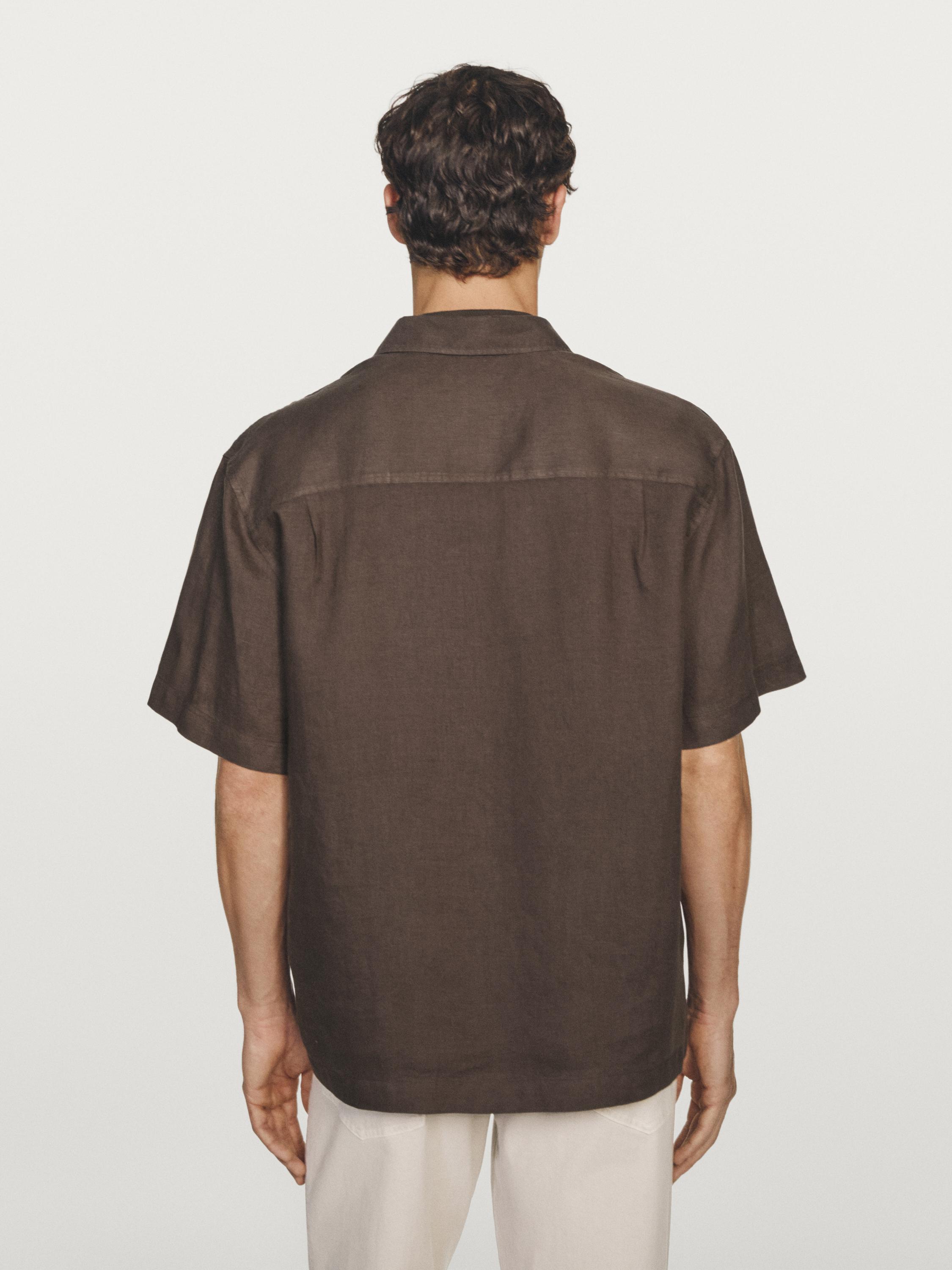 Chemise regular fit à manches courtes