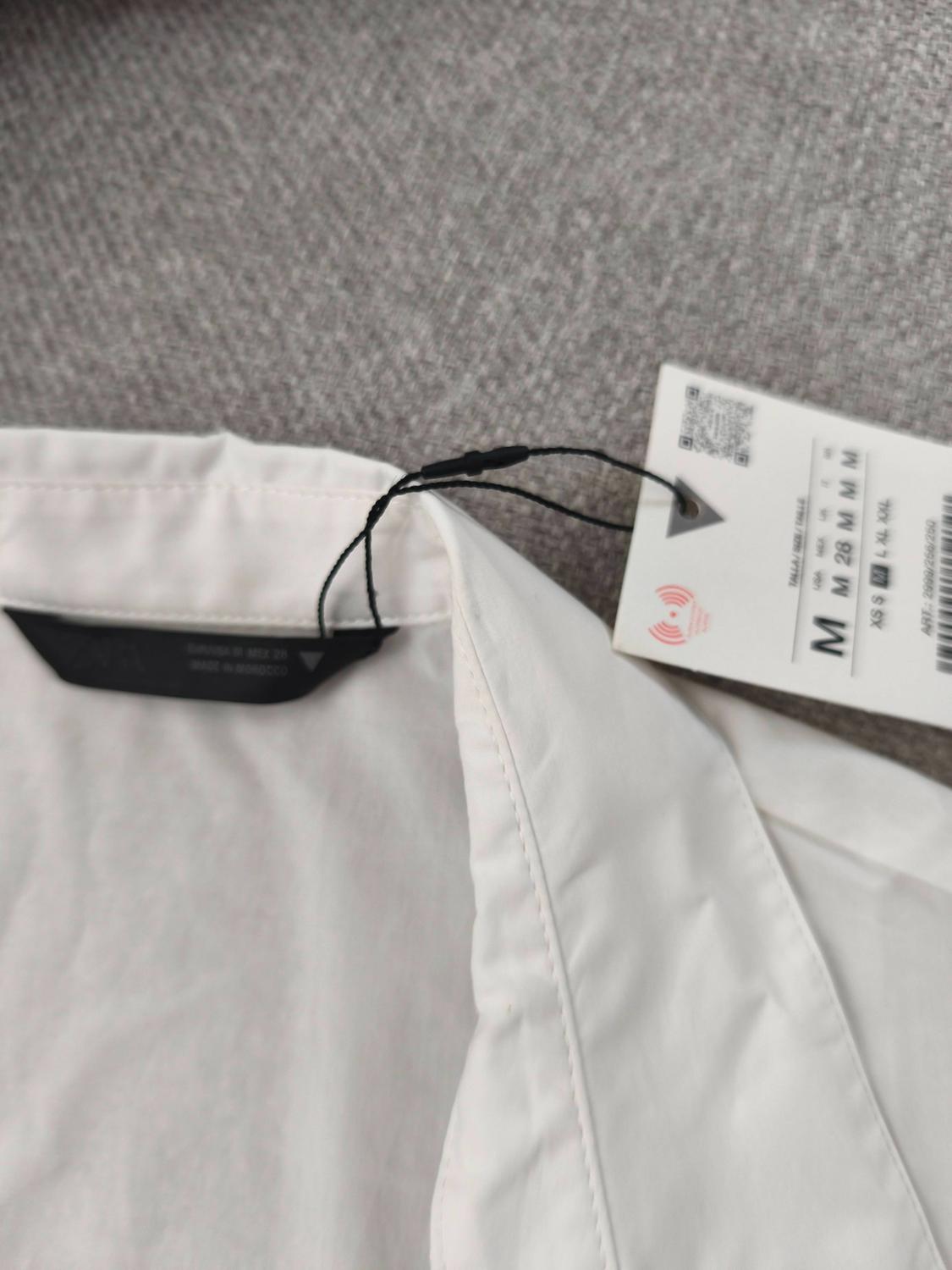 FITTED GATHERED SHIRT - Image 4