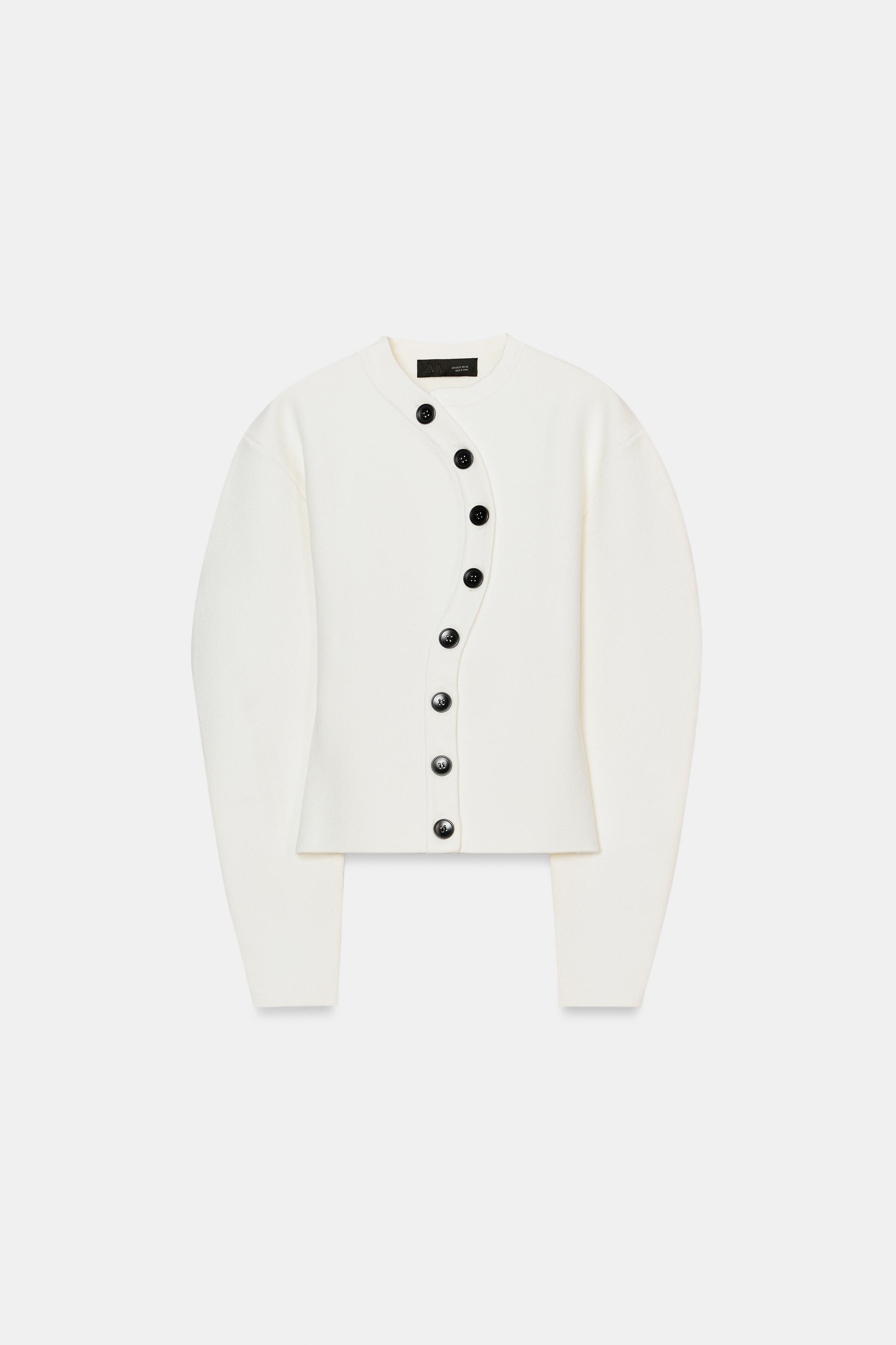 WRAP KNIT JACKET