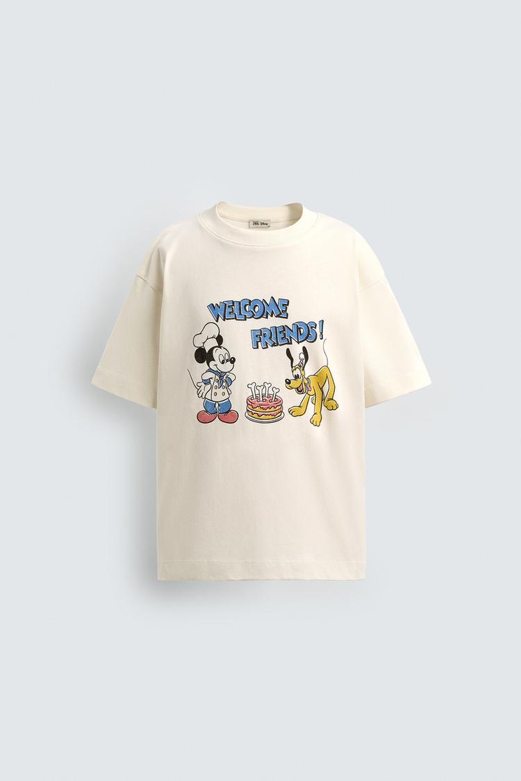 T-SHIRT PLUTO + MICKEY MOUSE HARRY LAMBERT FOR ZARA X DISNEY